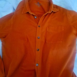 The Territory Ahead  men's  orange button down shirt  xl in e.u.c